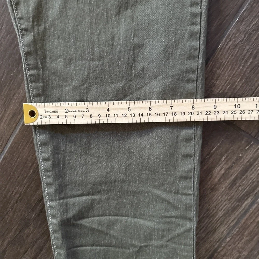 True Religion Geno Relaxed Slim Men Jeans 33 Green Stretch Denim 5 Pocket